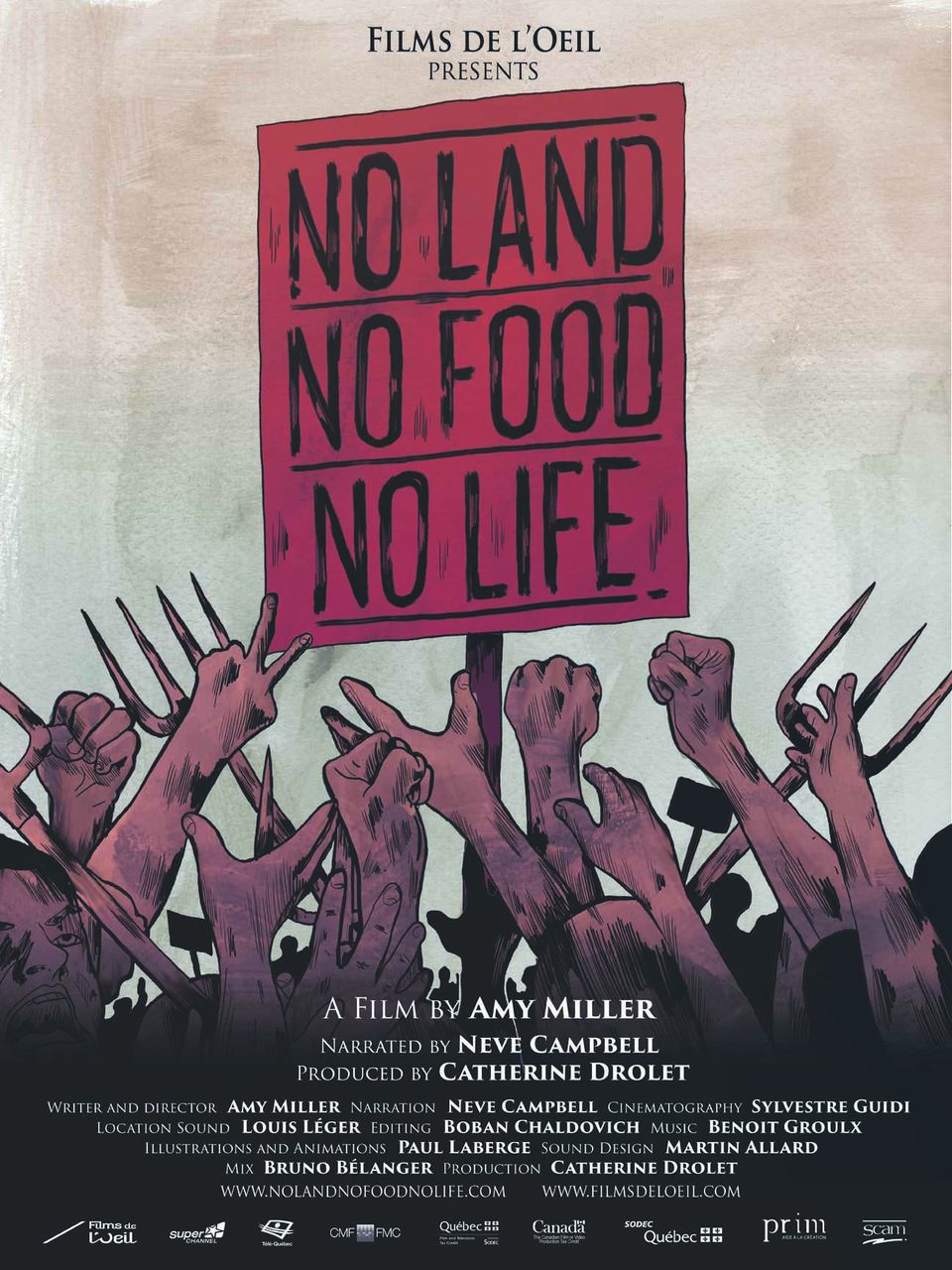 No Land. No Food. No Life. — poster