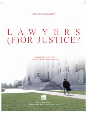 Lawyers (F)or Justice? — poster